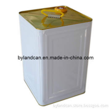 Square Metal Can for Paint 20liters